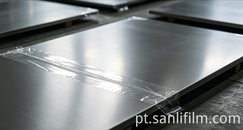 Stainless steel protective film